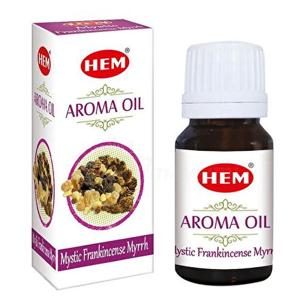 Günlük Mür Aromalı Lüks Buhurdanlık Yağı Frankincense Myrrh 10 ml