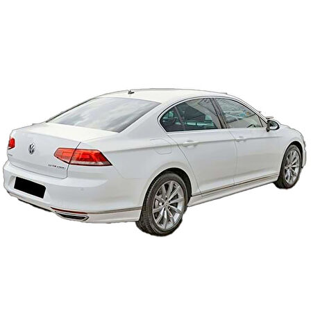 Volkswagen Passat B8 2015 - 2019 R Line Marşpiyel Plastik Boyasız