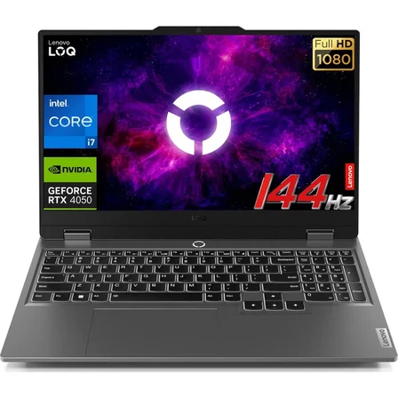 Lenovo Loq 15IRX9 I7-13650HX 16 GB 512 GB RTX4050 15.6" Full Hd Windows 11 Pro Gaming Laptop + Çanta 83DV0117TR FR182