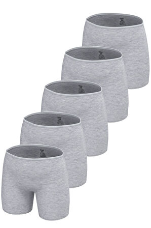 Öts Premium 5’li Kız Çocuk Boxer - Hediye Kutulu, Pamuklu Kumaş, Ultra Yumuşak, Esnek Kalıp, Etikets