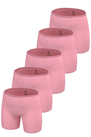 Öts Premium 5’li Kız Çocuk Boxer - Hediye Kutulu, Pamuklu Kumaş, Ultra Yumuşak, Esnek Kalıp, Etikets