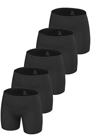 Öts Premium 5’li Kız Çocuk Boxer - Hediye Kutulu, Pamuklu Kumaş, Ultra Yumuşak, Esnek Kalıp, Etikets