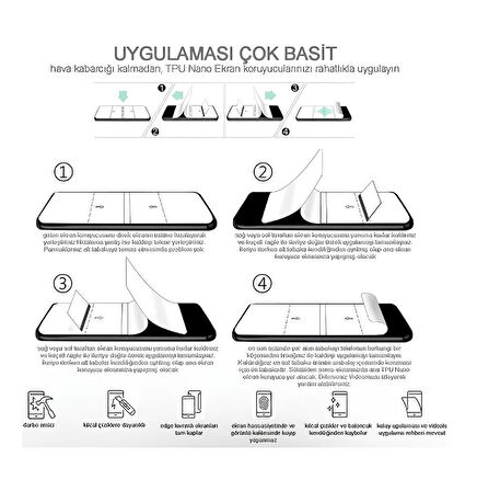 Infinix ZERO 40 - Uyumlu NANO Ekran Koruyucu ULTAR İnce Esnek - HD ŞEFFAF