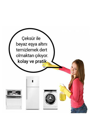 Beyaz Eşya Altlığı Buzdolabı Bulaşık Çamaşır Makinesi Taşıma Altlığı Metal Çeksür