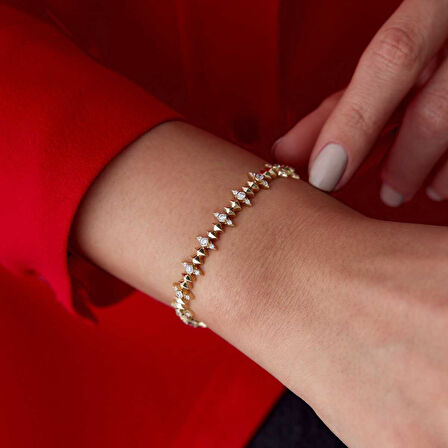 Tamtur Taşlı Bombe Shuriken Bileklik