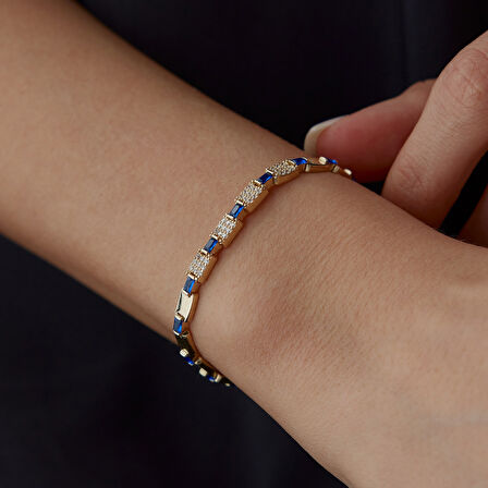 Blue Lily Bileklik