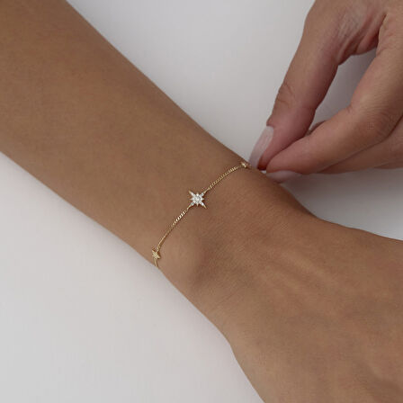 Mini Kuzey Yıldızı Bileklik