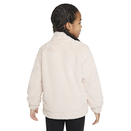 Nike Bıg Swoosh Faux Fur Ceket