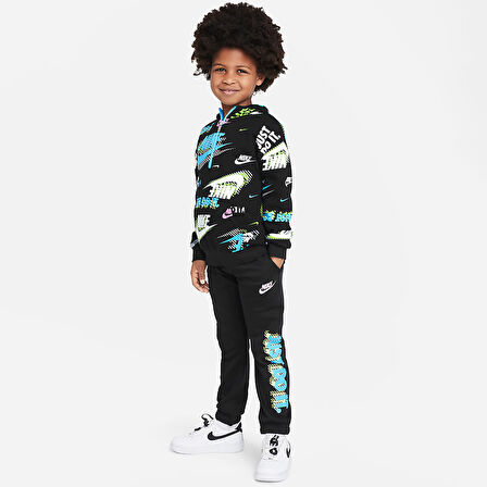 Nike Active Joy Çocuk Siyah Eşofman Altı (86K466-023)