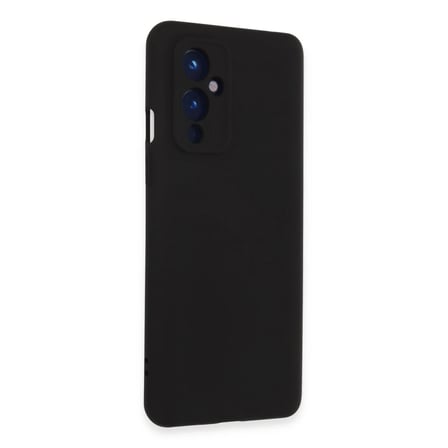 One Plus 9 Kılıf Nano içi Kadife Silikon - Siyah