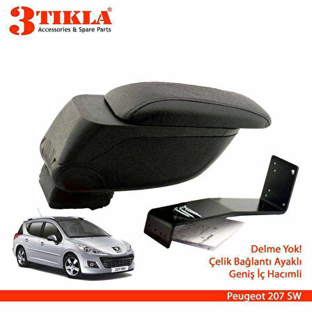 Opel Corsa E 2015 Geniş Hacimli  Delmesiz Çelik Ayaklı Kolçak Kol Dayama