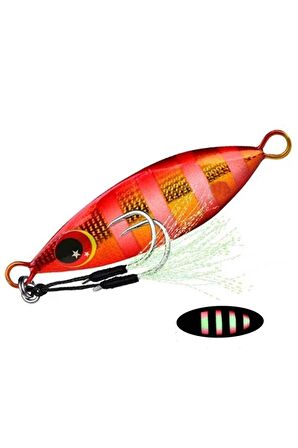 Jig YemGlowlu 20Gr.6cm Asist KancalıRapala Lures YapayYemSahteYem