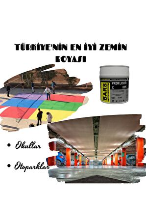 BARS ZEMİN BOYASI 18 KG RAL: 7035(AÇIK GRİ)