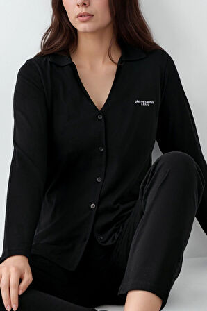 Kadın Modal Pamuklu Pijama Takımı Çorap Hediyeli QP9K1R1K5R