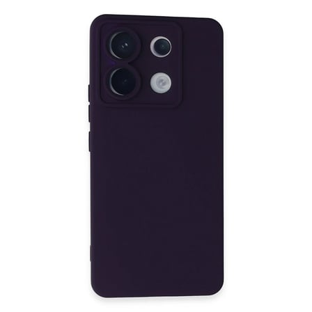 Xiaomi Redmi Note 13 Pro 5G Kılıf Nano içi Kadife Silikon - Mor