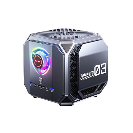 Game Garaj Tank 7T12-4060 C2 Intel Core i7 12700H 32GB RAM 1TB SSD RTX4060 FreeDOS Gaming Mini PC