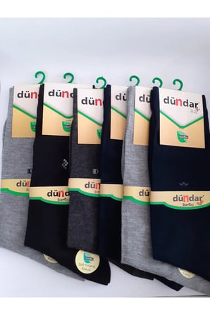 Erkek Bambu Soket Çorap Dikişsiz Soft Yikama Dogal Kokulu 6'lı Paket