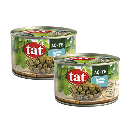 Tat Yaprak Sarma 400 gr x 2 Adet