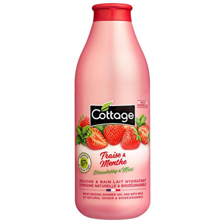 Cottage Çilek ve Nane Aromalı Duş Jeli 750ML