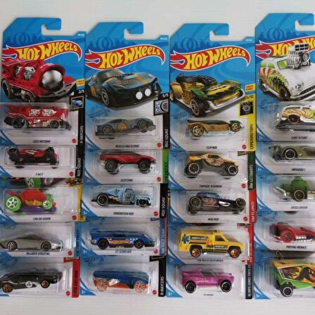 Hot Wheels Sürpriz Arabalar 4 Adet Sürpriz Araba