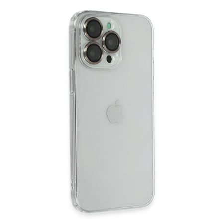 Apple iPhone 13 Pro Kılıf Luko Lens Silikon -Yeşil