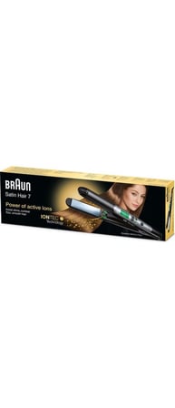  Braun Satin Hair 7 Iontec Saç Düzleştirici Seramik Malzeme ile 15 Isı Kademesi Özelliği ES2 ST710