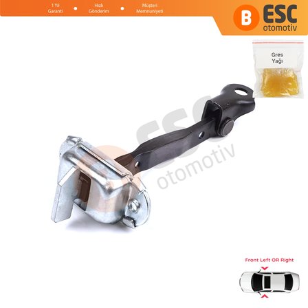 Toyota Prius MK2 W2 XW20 2003-2009 Corolla MK9 E12 Allex RunX 2001-2007 İçin Ön Kapı Gergisi