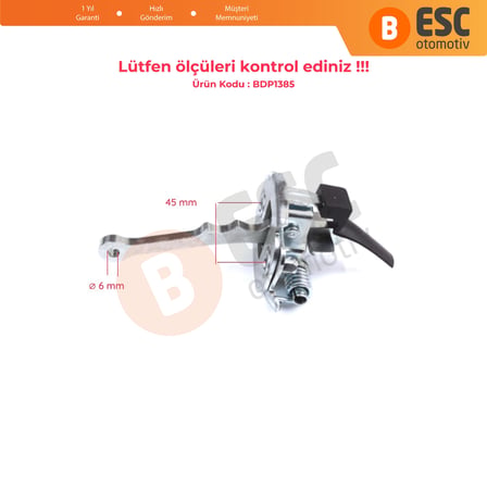 VW Lupo MK1 6X1 6E1 1998-2005 Seat Arosa 6H1 1997-2004 6E0837249C İçin Sağ veya Sol Kapı Gergisi
