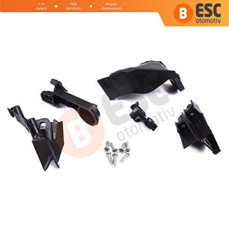 Opel Astra J MK4 P10 2009-2015 4/5 Kapı GTC 2011-2018 13335737 İçin Sağ Ön Far Ayak Tamir Seti