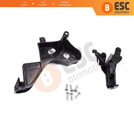 Citroen C4 MK2 B7 NC 2009-2018 DS4 MK1 NX 2010-2015 6212H1 İçin Sol Ön Far Ayak Tamir Seti