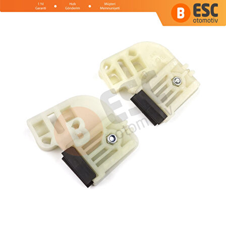 VW Transporter T5 T6 Caravelle Multivan 2003-2024 7H0837753 İçin Ön Sol Cam Kriko Klips Ayak Seti