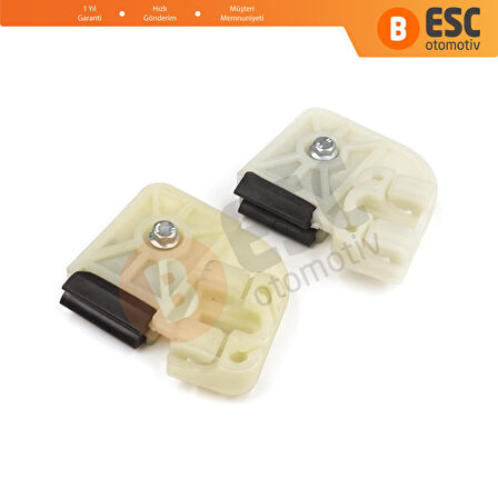 VW Transporter T5 T6 Caravelle Multivan 2003-2024 7H0837753 İçin Ön Sol Cam Kriko Klips Ayak Seti