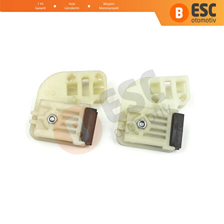 VW Transporter T5 T6 Caravelle Multivan 2003-2024 7H0837754 İçin Ön Sağ Cam Kriko Klips Ayak Seti