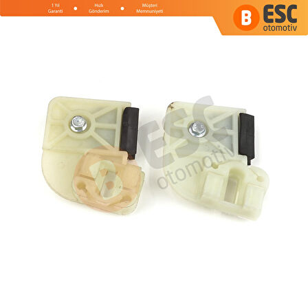 VW Transporter T5 T6 Caravelle Multivan 2003-2024 7H0837754 İçin Ön Sağ Cam Kriko Klips Ayak Seti