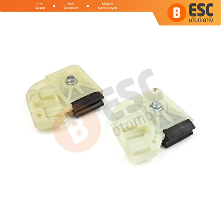 VW Transporter T5 T6 Caravelle Multivan 2003-2024 7H0837754 İçin Ön Sağ Cam Kriko Klips Ayak Seti