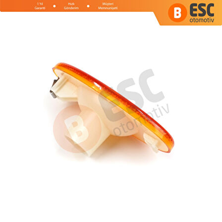 Renault Master MK3 Opel Movano B NV400 X62 İçin 1 EA Amber Renk Yan Kapı Çamurluk Reflektör Sinyali