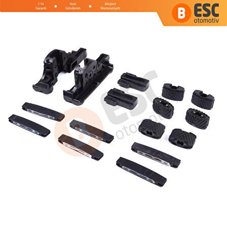 Jeep Renegade BU B1 BV 2014-On SUV Van 77368445 İçin MySky Sunroof Tamir 16 Parça Seti 