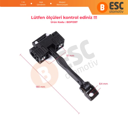 BMW 3 Series F30 F31 F35 F80 M3 LCI 2012-2019 51227446729 İçin Arka Sağ veya Sol Kapı Gergisi