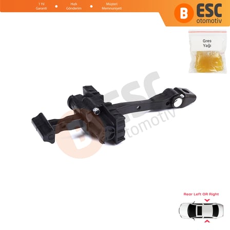 BMW X1 F48 MK2 2014-2022 51227436003 İçin Arka Sağ veya Sol Kapı Gergisi