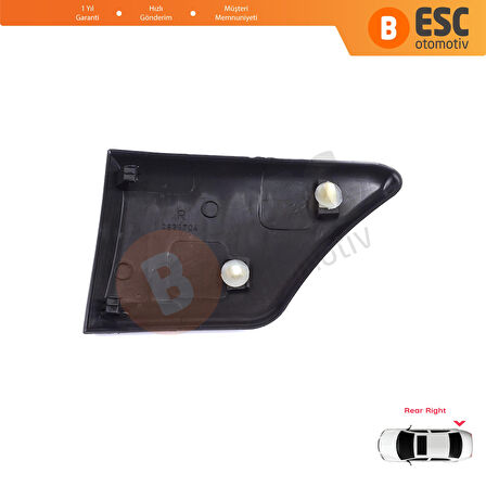Peugeot Partner MK1 M49 M59 1996-2008 8547.K5 İçin Arka Sağ Çamurluk Çıtası