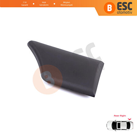 Peugeot Partner MK1 M49 M59 1996-2008 8547.K5 İçin Arka Sağ Çamurluk Çıtası