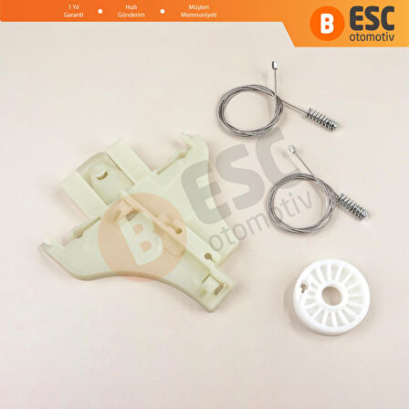 Ford Mondeo MK2 MK3 4/5 Kapı 1996-2007 1S71F27001B İçin Arka Sol Kapı Cam Kriko Tamir Seti