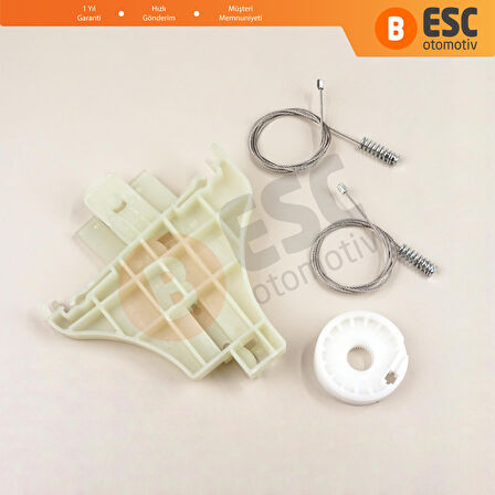 Ford Mondeo MK2 MK3 4/5 Kapı 1996-2007 1S71F27001B İçin Arka Sol Kapı Cam Kriko Tamir Seti