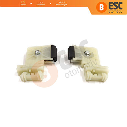 Hyundai Elantra MK5 MD UD 2010-2016 4-Door Sedan 82471-3Y010 İçin Ön Sol Kapı Cam Kriko Tamir Klipsi