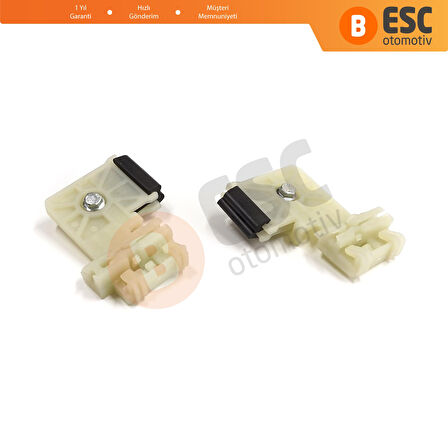 Hyundai Elantra MK5 MD UD 2010-2016 4-Door Sedan 82471-3Y010 İçin Ön Sol Kapı Cam Kriko Tamir Klipsi