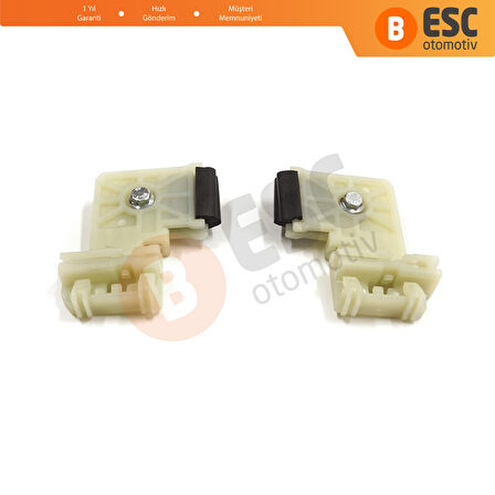 Hyundai Elantra MK5 MD UD 2010-2016 4-Door Sedan 82481-3Y010 İçin Ön Sağ Kapı Cam Kriko Tamir Klipsi