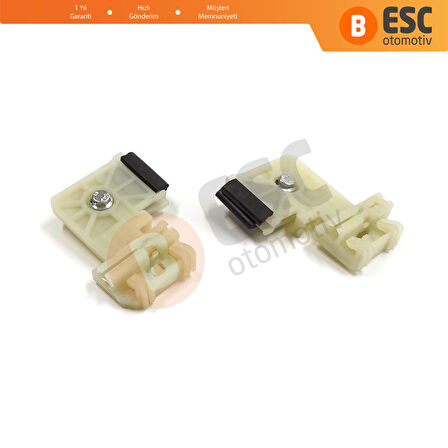 Hyundai Elantra MK5 MD UD 2010-2016 4-Door Sedan 82481-3Y010 İçin Ön Sağ Kapı Cam Kriko Tamir Klipsi