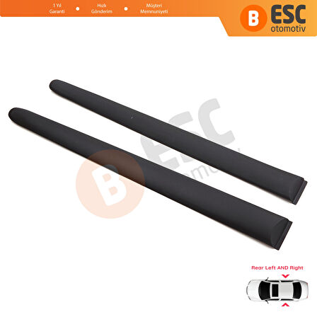 Peugeot 206 206+ 1998-2013  4/5 Kapı 8546E6 8546E7 İçin Sağ Sol Arka Kapı Bandı Çıtası