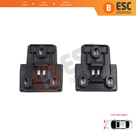 Porsche Cayenne MK2 92A 958 2010-2014 Makyajsız Kasa İçin Sağ Sol Ön Far Alt Kilitleme Braket Seti