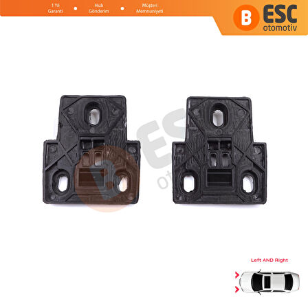 Porsche Cayenne MK2 92A 958 2010-2014 Makyajsız Kasa İçin Sağ Sol Ön Far Alt Kilitleme Braket Seti